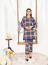 Check Pattern Women CO-ORDS Set Stitched Suit (All Season) VW08