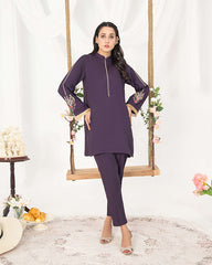 Grape Purple Winter CO-ORDS Set (All Season)