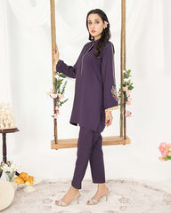 Grape Purple Winter CO-ORDS Set (All Season)