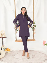 Grape Purple Winter CO-ORDS Set Stitched Suit (All Season) VW12-B