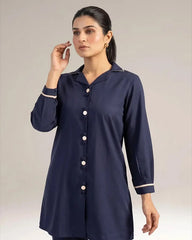 Navy Blue Women CO-ORDS Set (All Season)