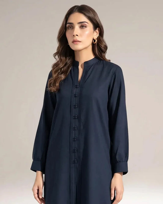 Navy Blue Women CO-ORDS Set (All Season)