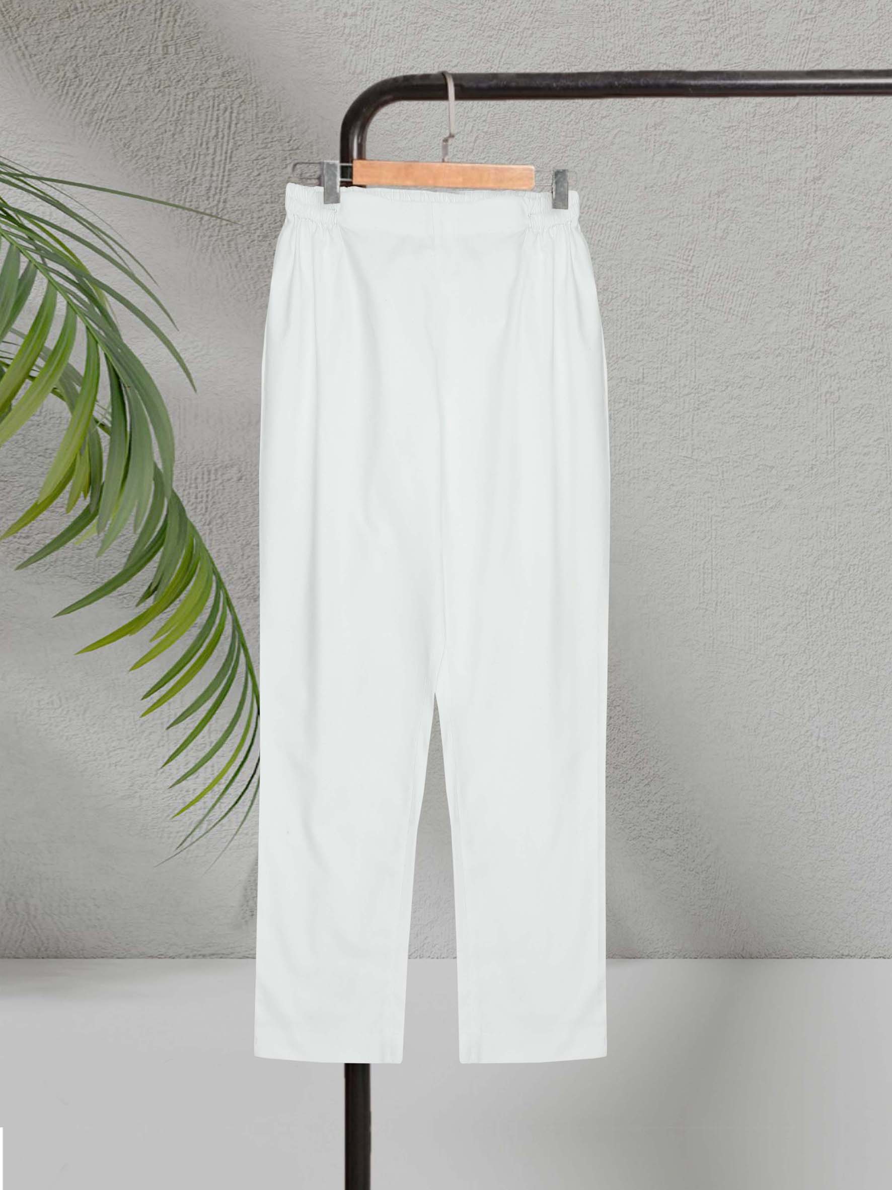 WOMEN'S STRAIGHT PANTS (Cotton)