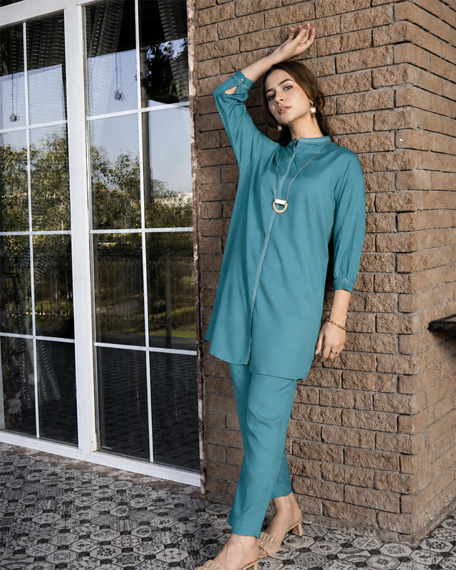 Aqua Green CO-ORDS Set (All Season)