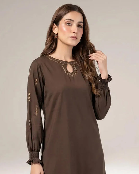 Brown Women CO-ORDS Set (All Season)