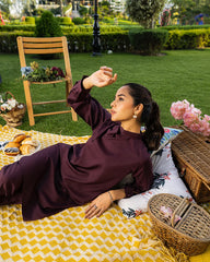 Burgundy Women CO-ORDS Set (All Season)