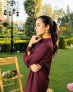 Burgundy Co-ord Set