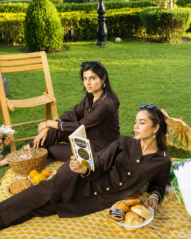 Choco Brown Women CO-ORDS Set (All Season)