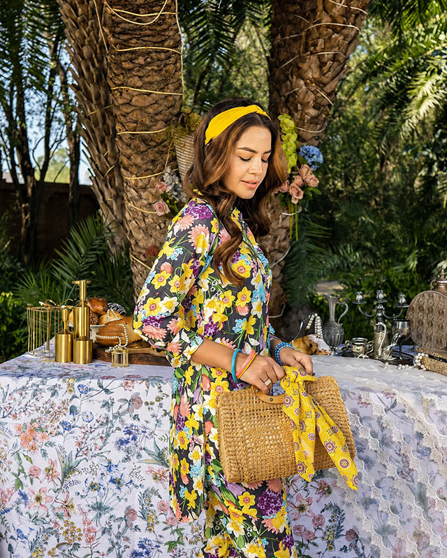 Floral Print Women CO-ORDS Set (All Season)