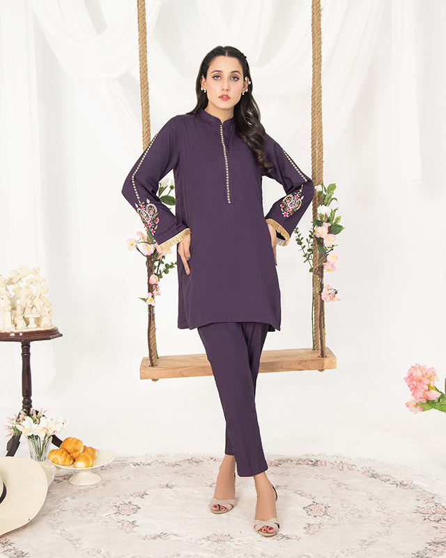 Grape Purple CO-ORDS Set (All Season)