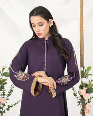 Grape Purple Winter CO-ORDS Set (All Season)
