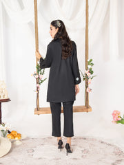 Black Women CO-ORDS Set Stitched Suit VW06-B