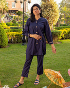 Navy Blue Co-ord Set