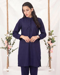 Navy Blue Women CO-ORDS Set (All Season)