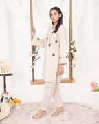 Off White Co-ord Set