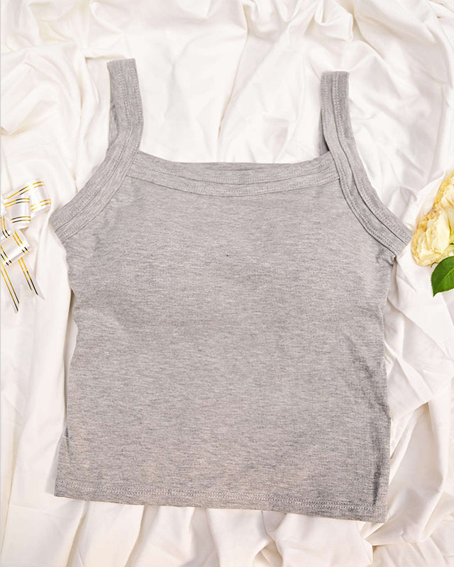 Padded Camisole - Grey