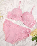 Bra & Brief Set - Light Pink