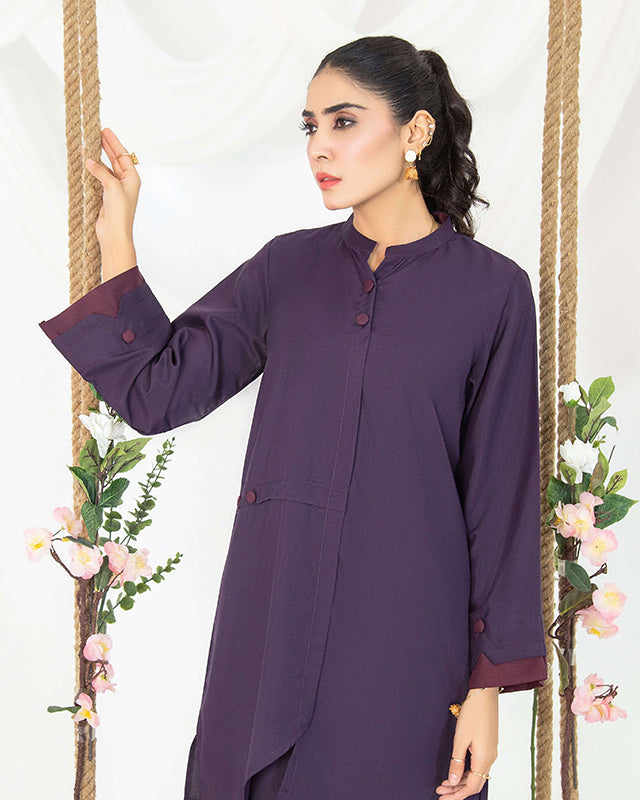 Purple Women CO-ORDS Set (All Season)