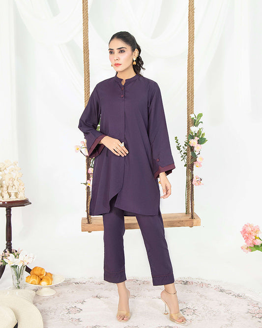 Purple Women CO-ORDS Set (All Season)