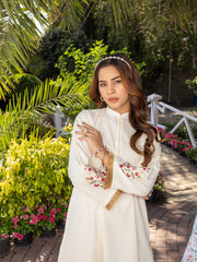 Cream Women CO-ORDS Set Stitched Suit (All Season) VW12-C