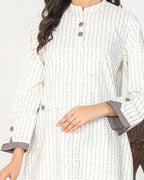 White Geometric Co-ord Set